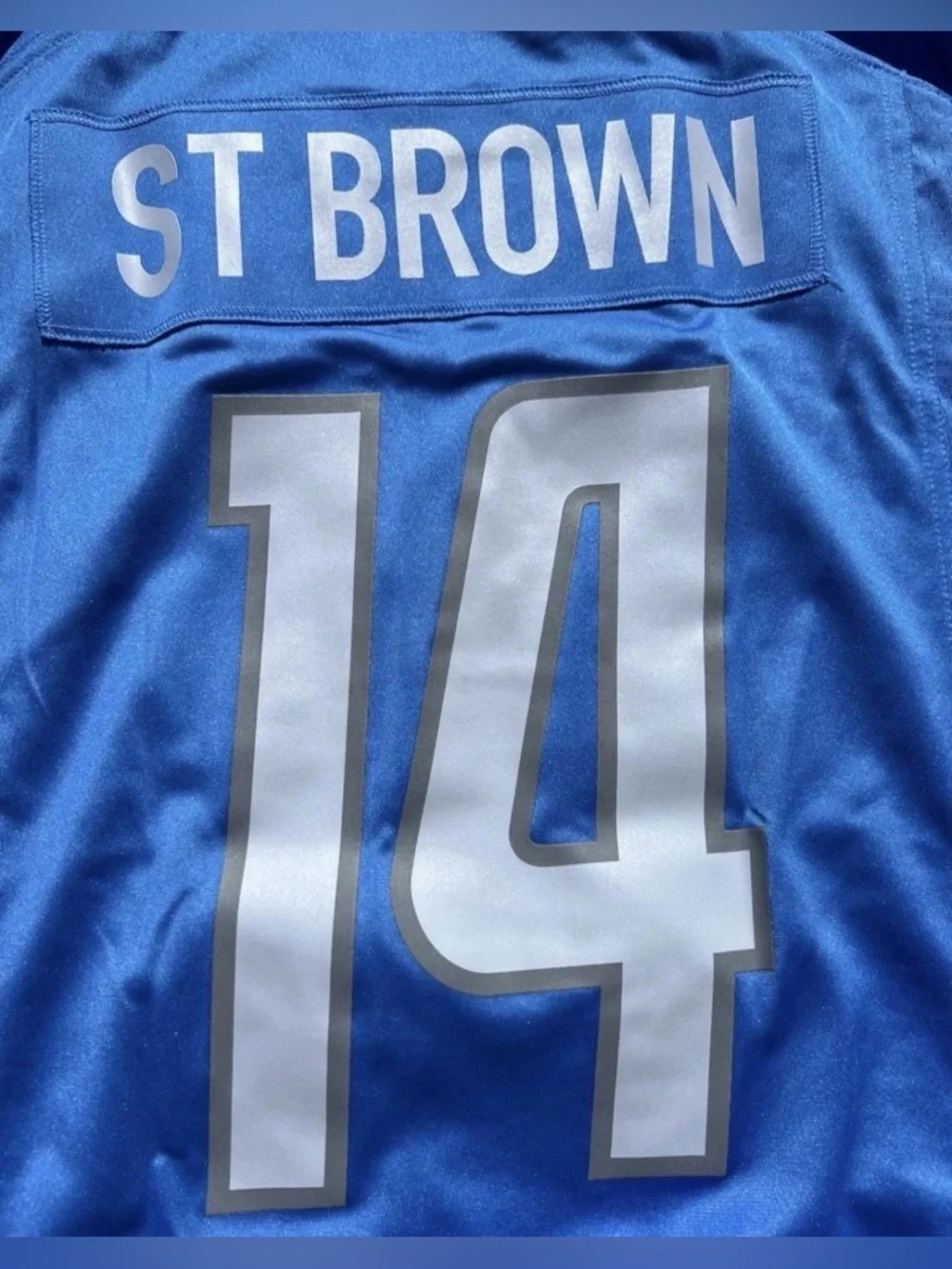 Amon-Ra St. Brown Detroit Lions Men's Nike NFL Jersey Size Large | #14